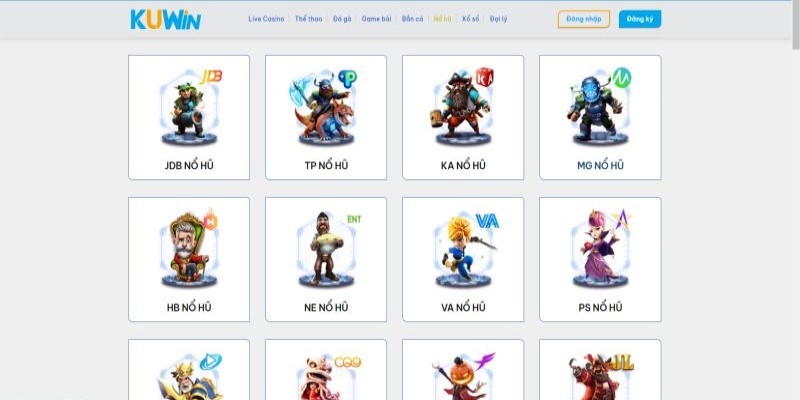 Tổng quan giới thiệu Kuwin.com về kho tàng game cược